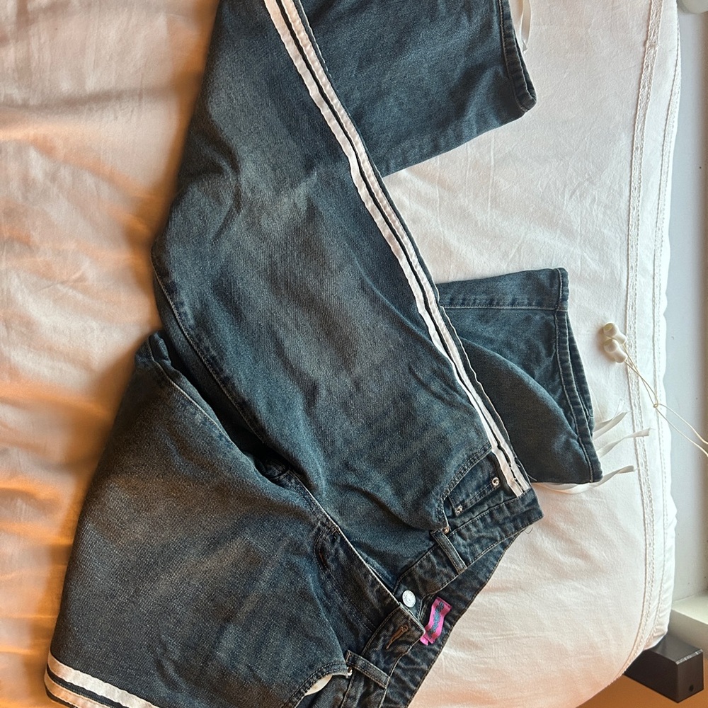 Ediked Ribbon Jeans